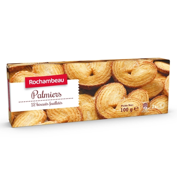 Biscuits Palmiers - 100g [DLUO 23/09/2024]