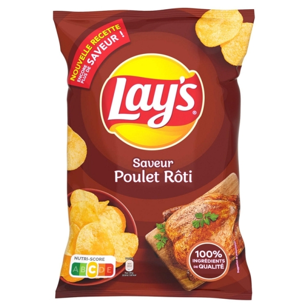 Lay's Chips Poulet Rôti - 145g [DLUO 06/01/2024]