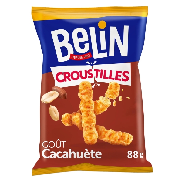Croustilles Cacahuète - 88g [DLUO 31/03/2024]