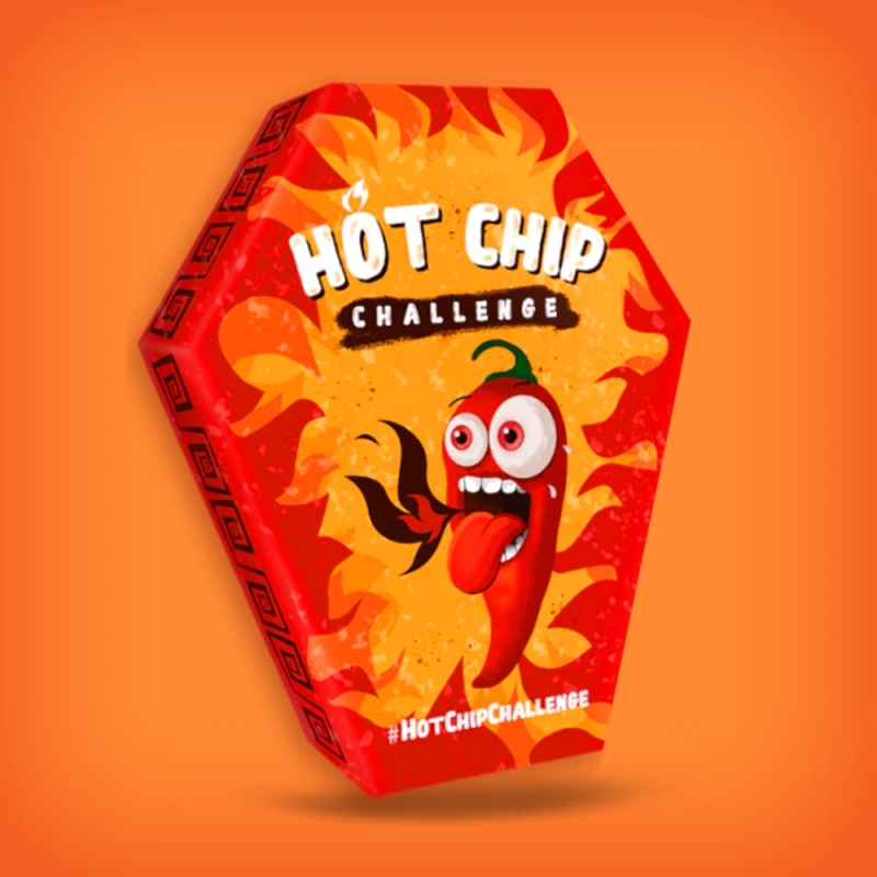 Hot Chip Challenge : le défi épicé endiablé🔥 My American Shop