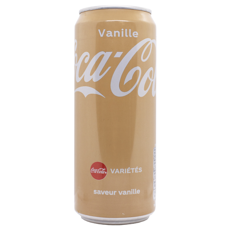 COCA-COLA Canette Slim de boisson gazeuse pétillante de 33 cl