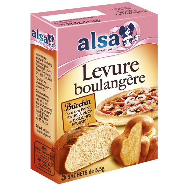 Levure Boulangère  - 5 x 5,5g