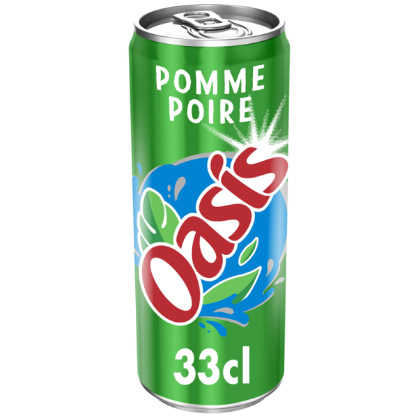 Oasis Pomme Poire - 33cl [DLUO 28/03/2024]