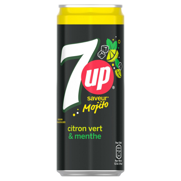 7UP Mojito - 33cl [DLUO 28/04/2024]