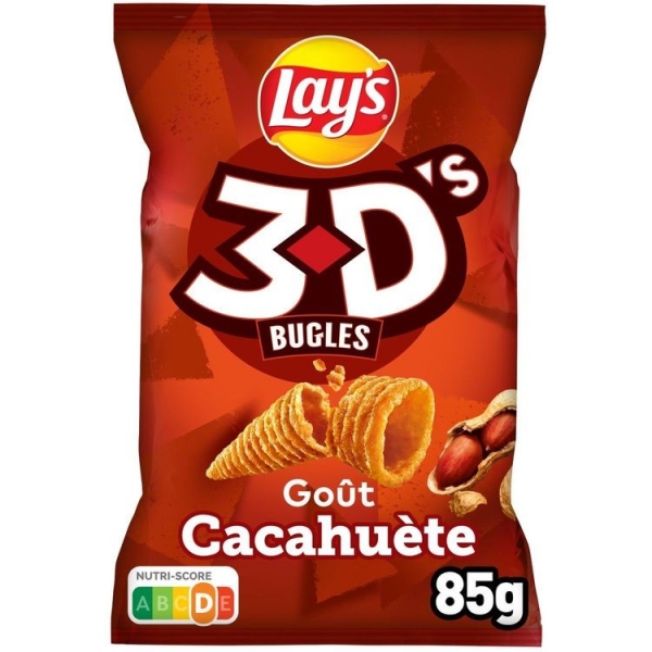 3D Cacahuète - 85g [DLUO 02/12/2023]